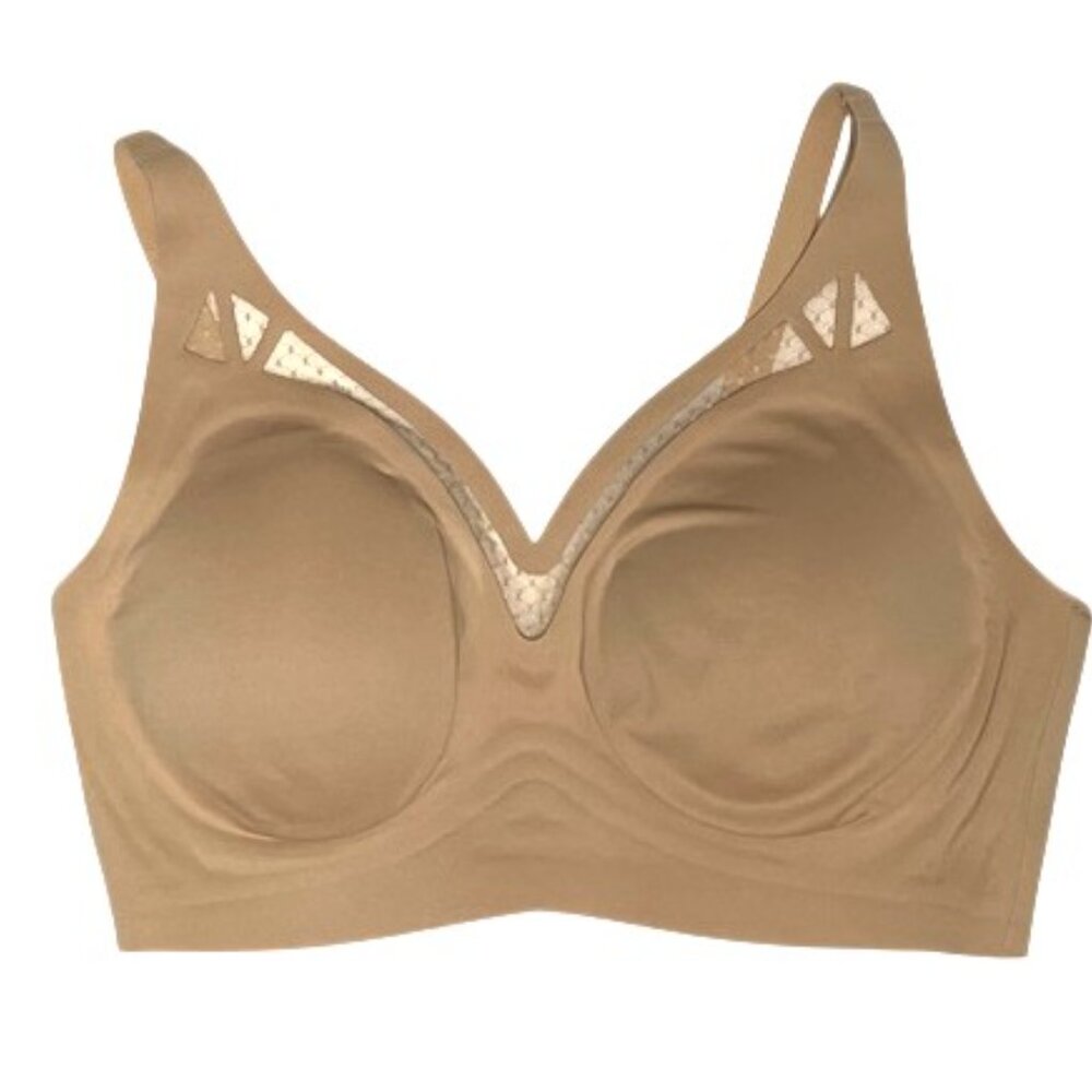 Rhonda Shear Women's Swiss Dot Gel Bra LARGE (RS-12)